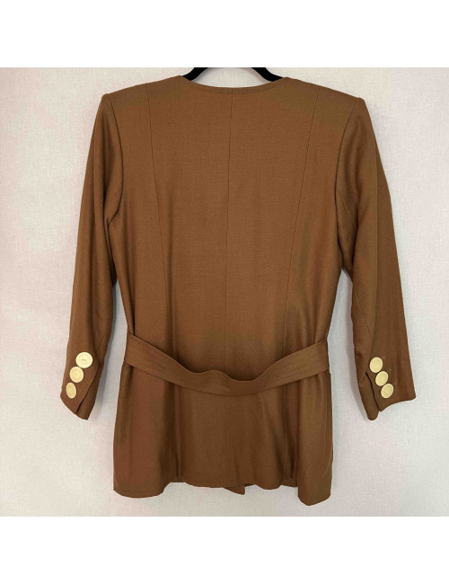 YSL SAINT LAURENT jacket and skirt matching set