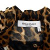 Robe YSL SAINT LAURENT T36 oie léopard