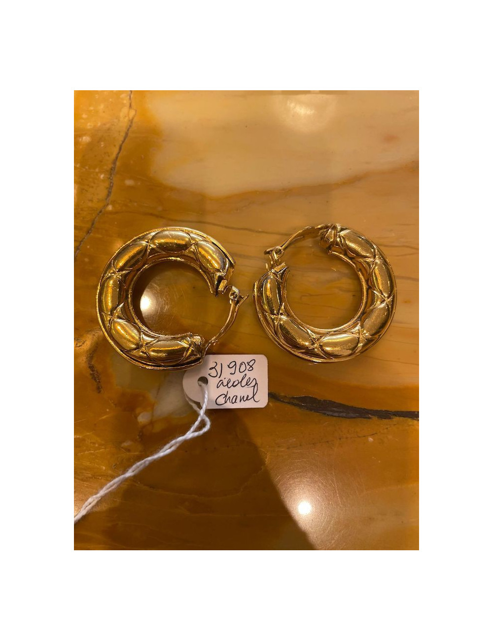 Créoles CHANEL 1980