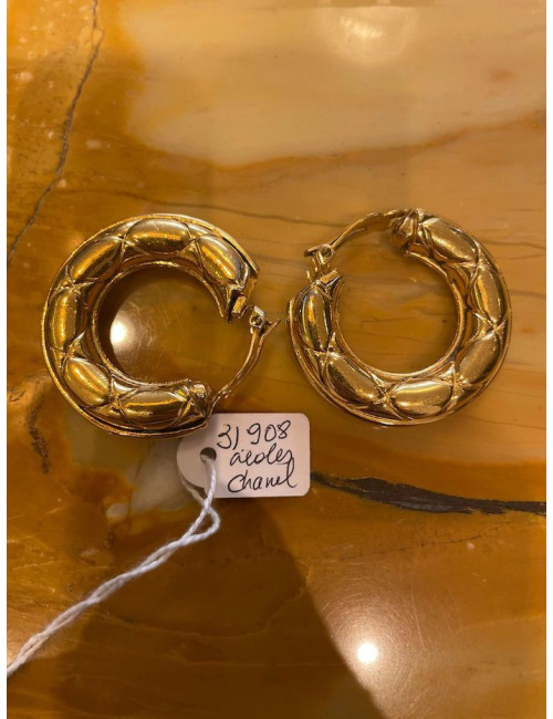 Créoles CHANEL 1980