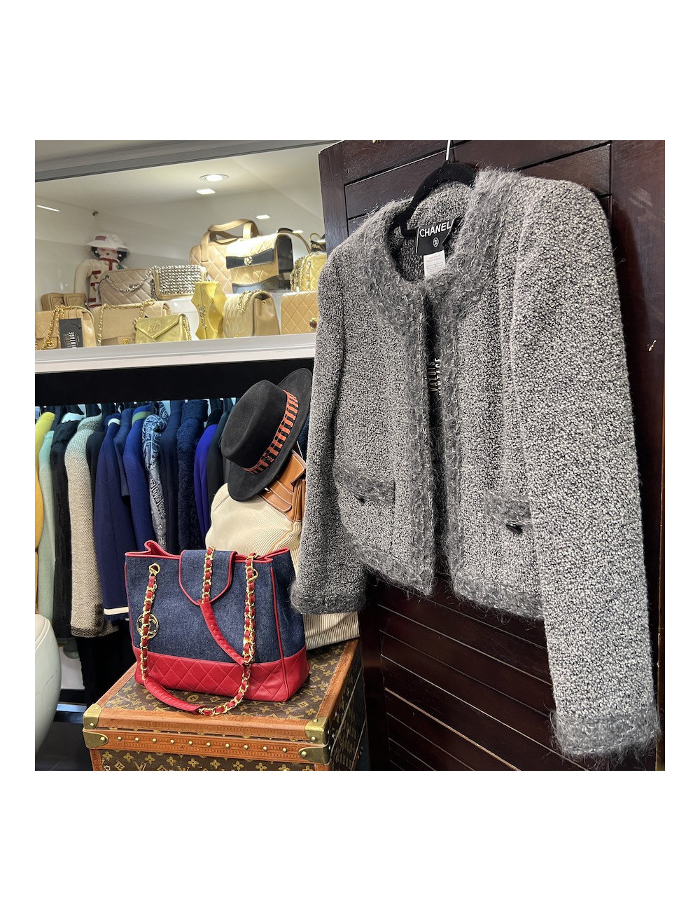 Veste T36 CHANEL grise