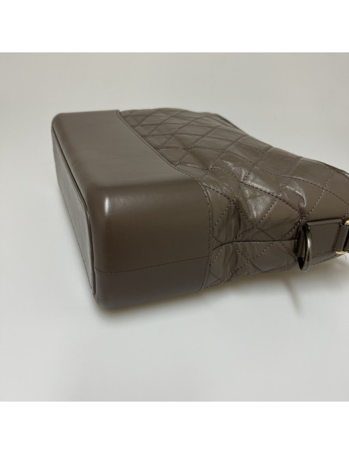 Sac Gabrielle CHANEL cuir taupe