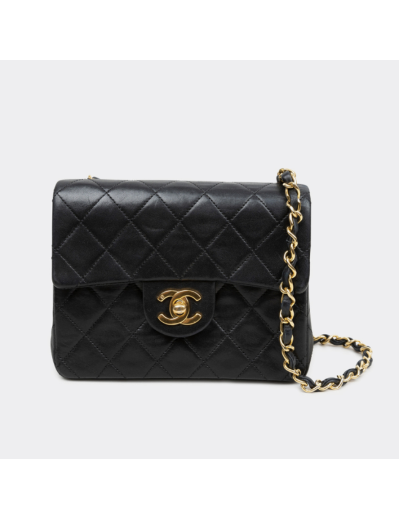 Mini timeless CHANEL noir