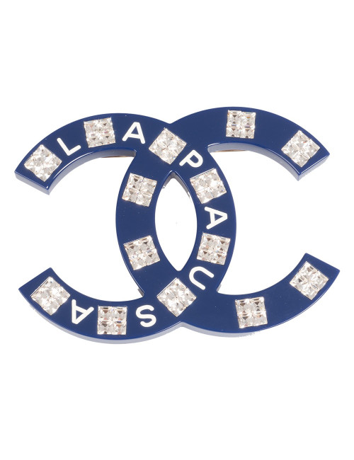 Broche CHANEL La Pausa bleue