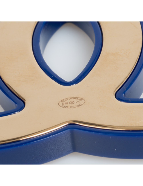 Broche CHANEL La Pausa bleue