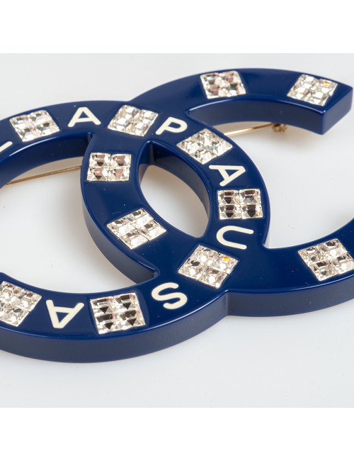 Broche CHANEL La Pausa bleue