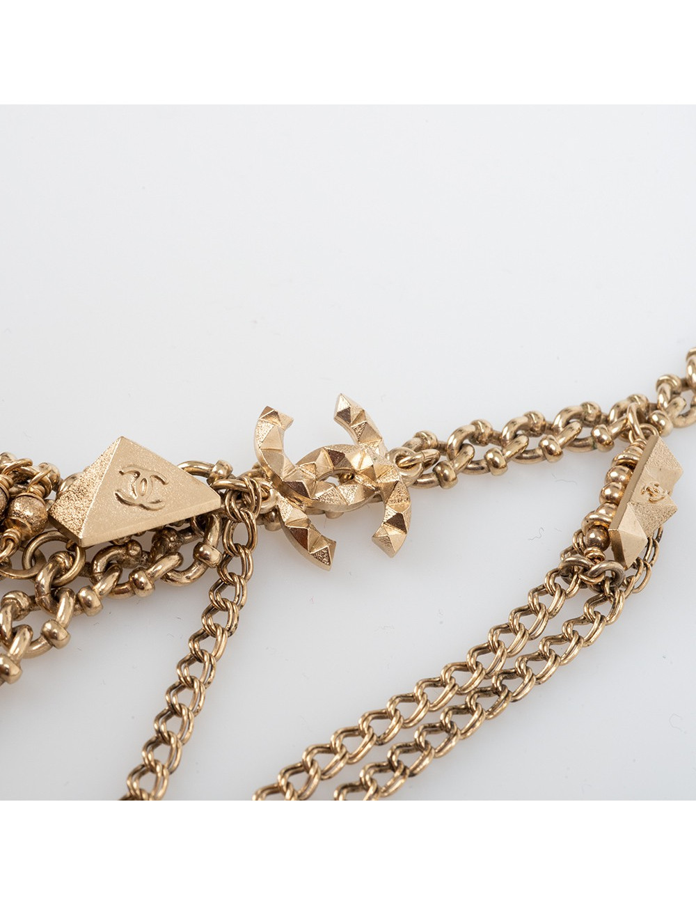 Collier CHANEL multi chaines