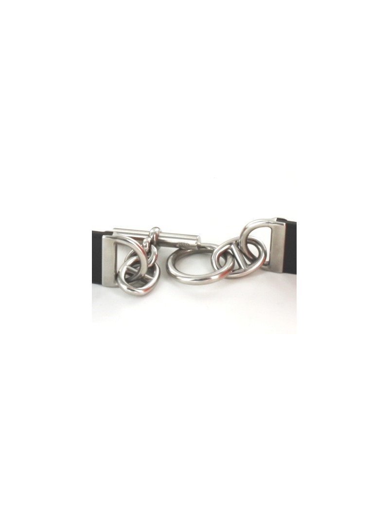 ceinture HERMES chaine d'ancre  t 85