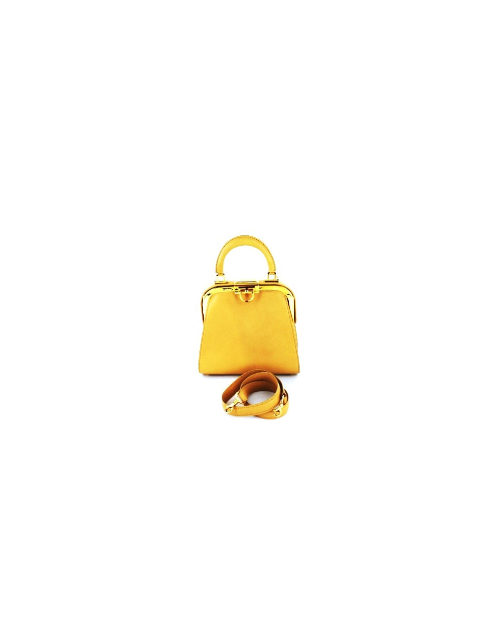 sac du soir CHRISTIAN DIOR cuir gold