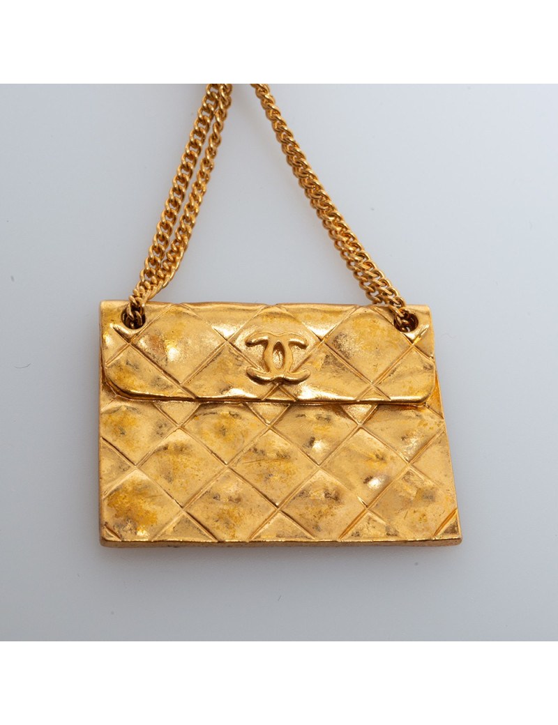 CHANEL vintage Bag Clip-on Earrings - Occasion Certified Authentic