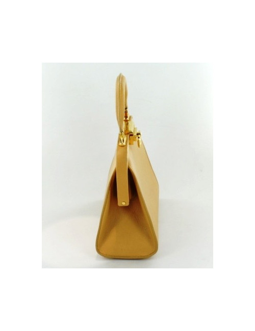 sac du soir CHRISTIAN DIOR cuir gold