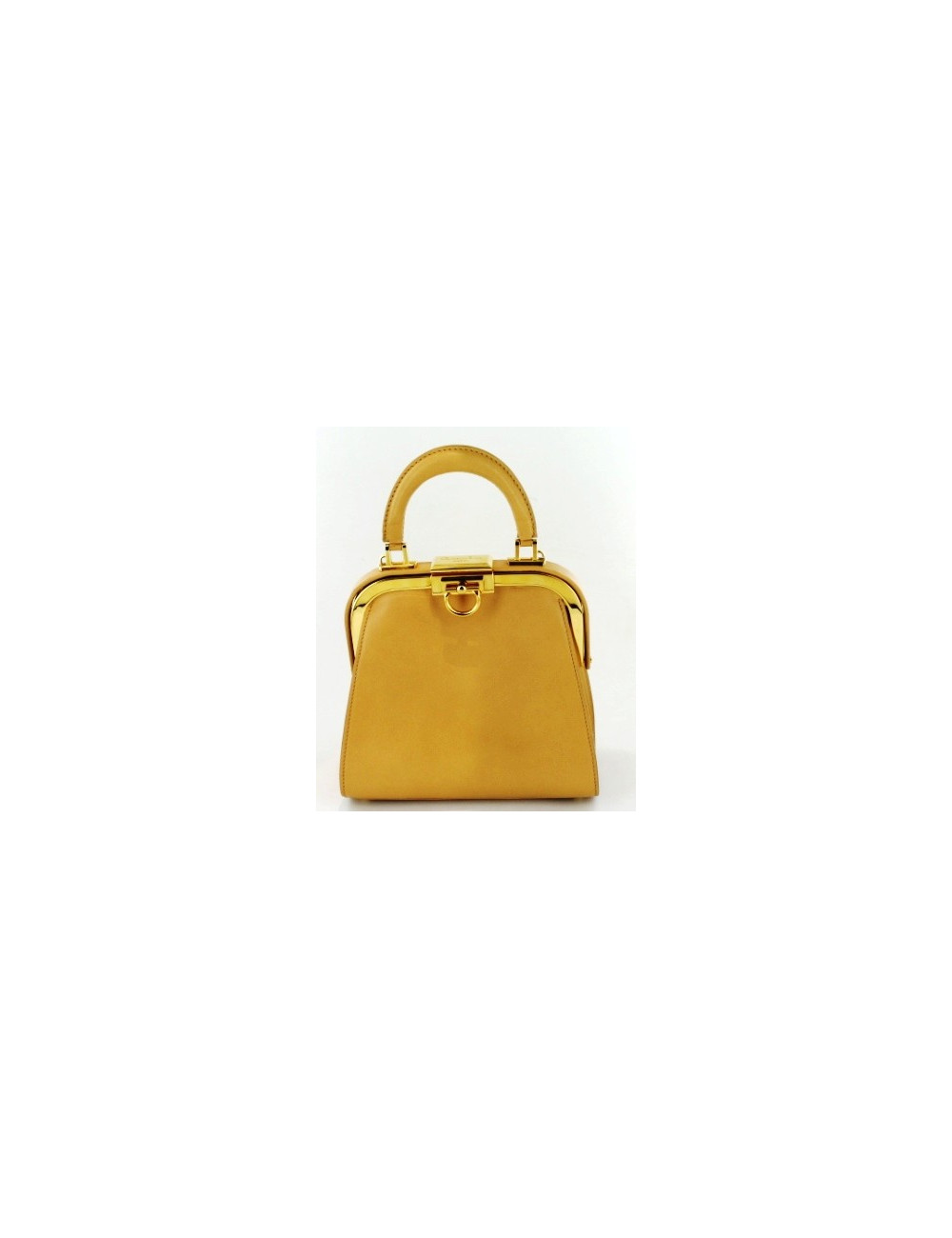 sac du soir CHRISTIAN DIOR cuir gold