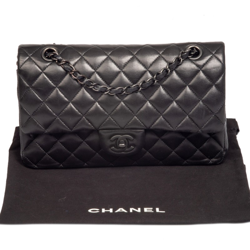 Mini CHANEL Bag in Black Jersey at 1stDibs  black small chanel bag, chanel  bag mini, mini chanel bag black