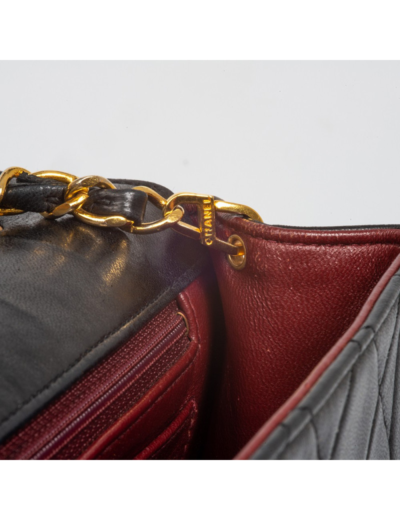 Sac Diana CHANEL vintage noir
