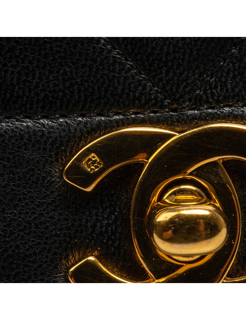 Sac Diana CHANEL vintage noir