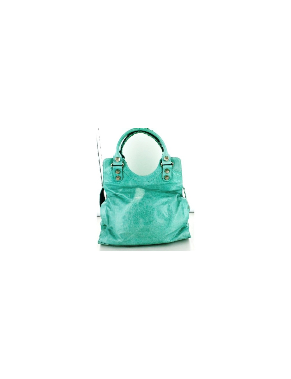 sac BALANCIAGA turquoise