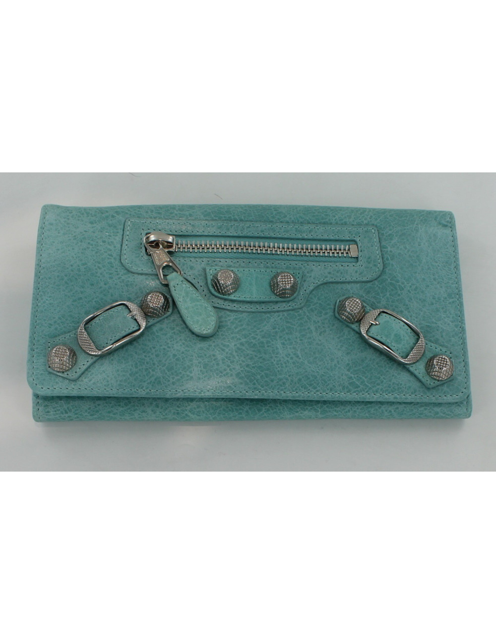 portefeuille BALENCIAGA bleu