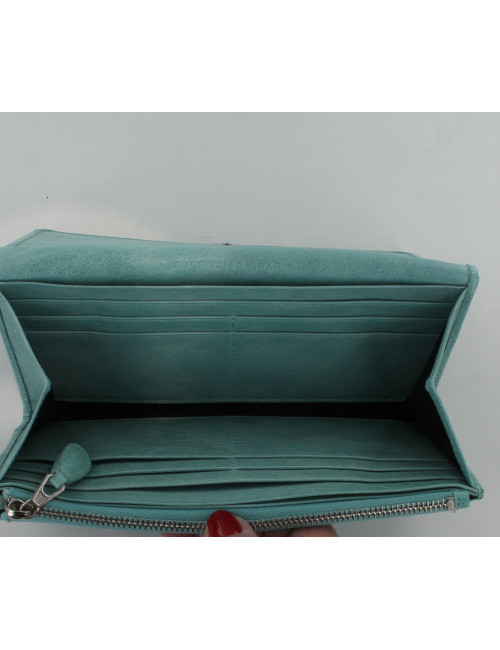 portefeuille BALENCIAGA bleu