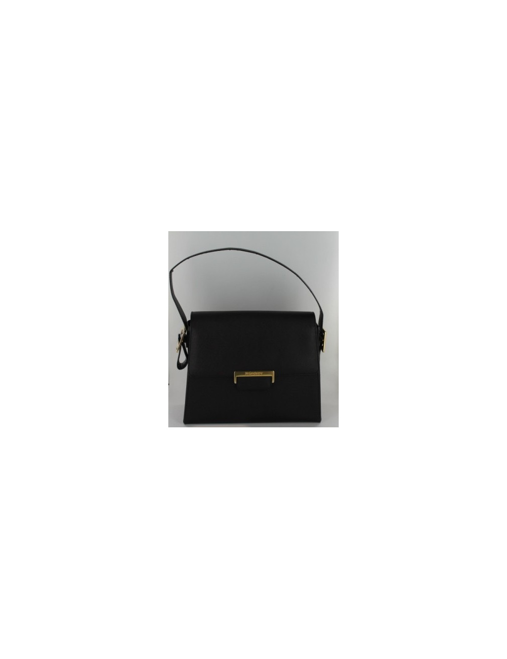 Sac YVES SAINT LAURENT cuir noir