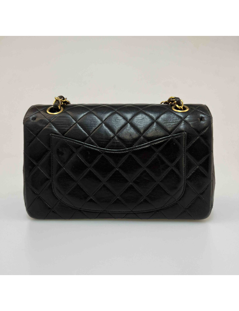 CHANEL Timeless Couture black quilted leather