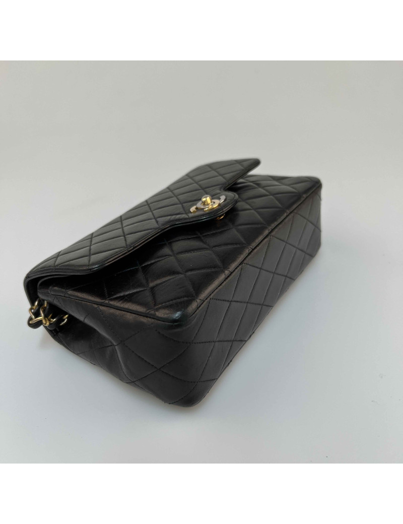 CHANEL Timeless Couture black quilted leather