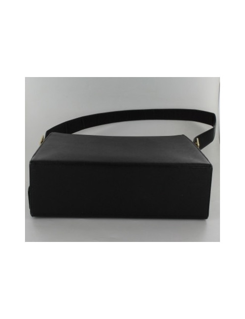 Sac YVES SAINT LAURENT cuir noir