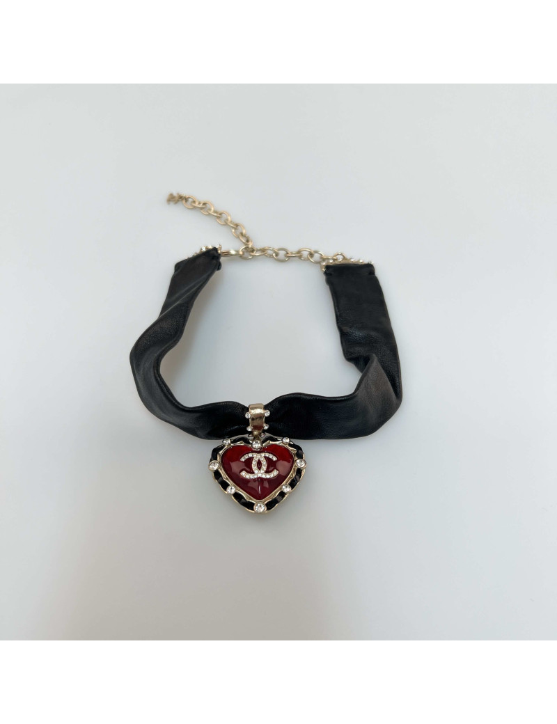 Collier ras de cou CHANEL coeur 