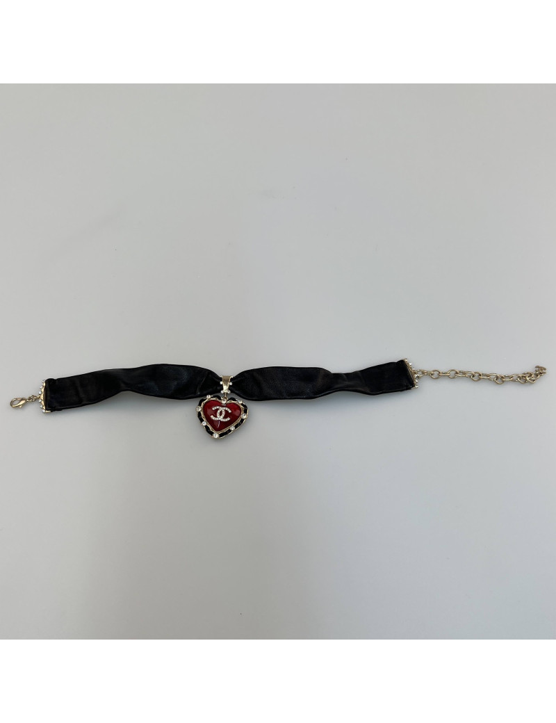 Collier ras de cou CHANEL coeur 