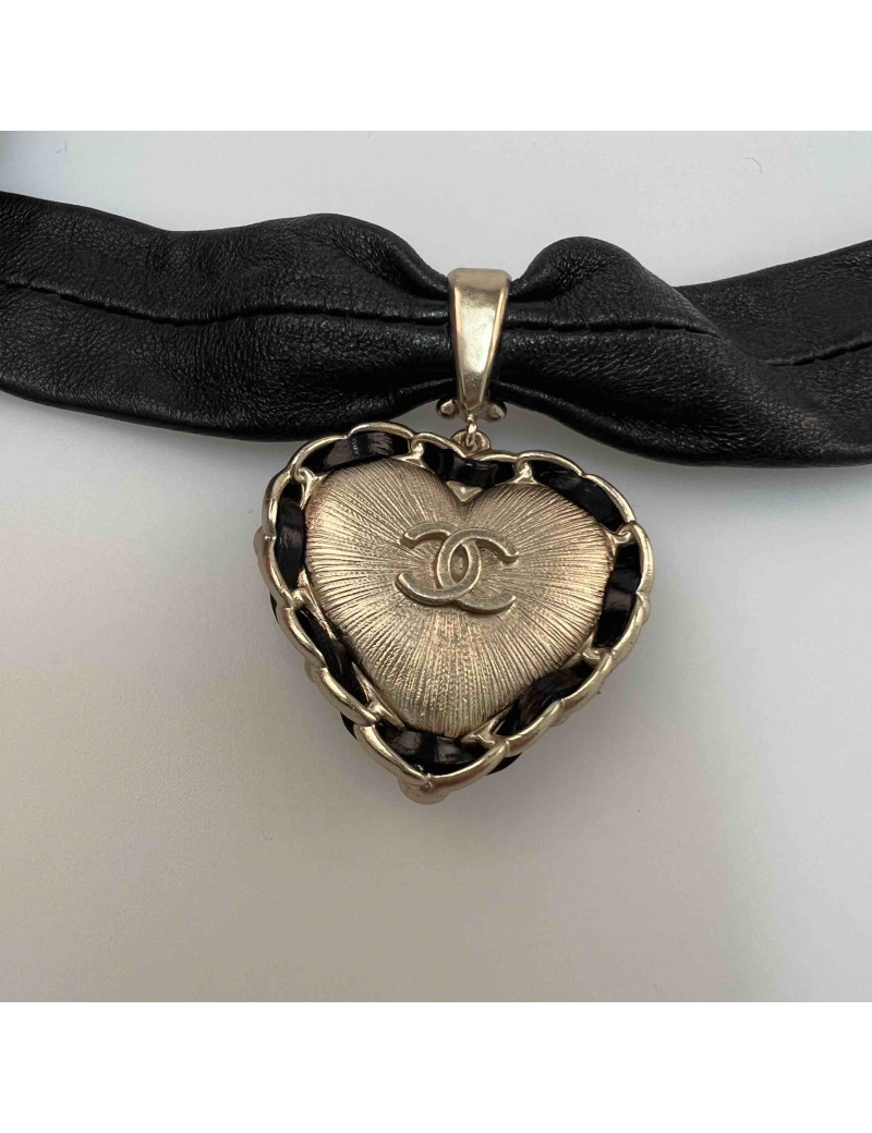 Collier ras de cou CHANEL coeur 