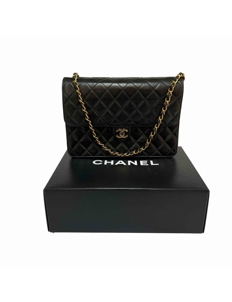 Sac classique CHANEL noir
