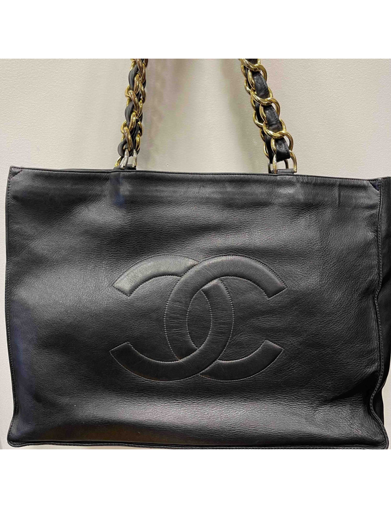 Cabas CHANEL noir