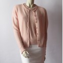 CHANEL Twinset cashmere pink