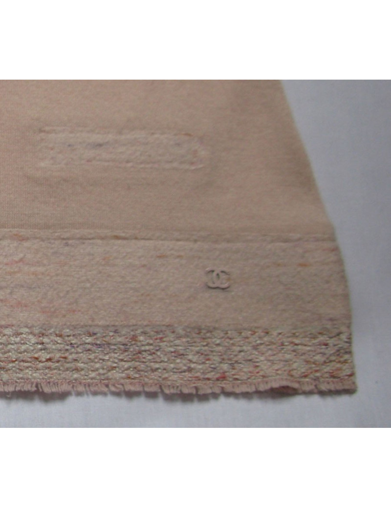 pull CHANEL cachemire rose T 38