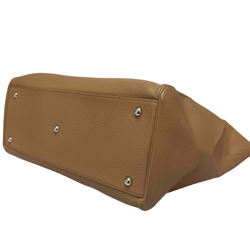 Original Hermes Paris Bag HERMES Paris-Bombay Bag Gold Baby Bull