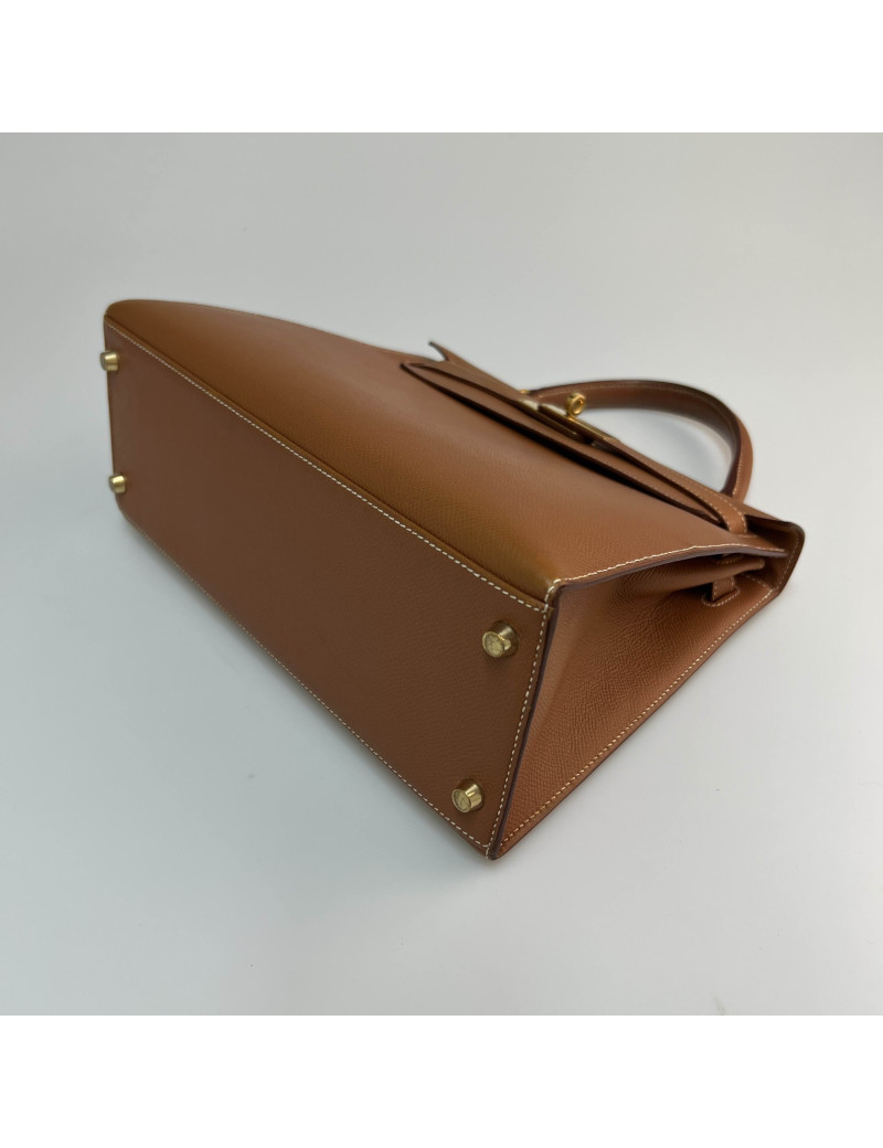 Kelly 28 HERMES epsom gold