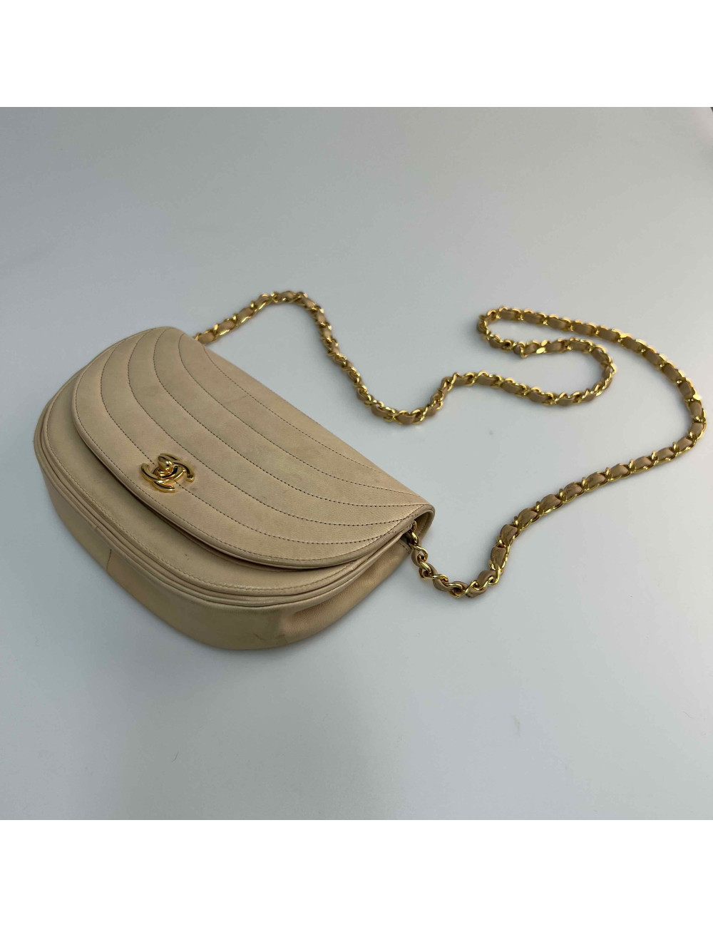 Sac CHANEL beige Vintage