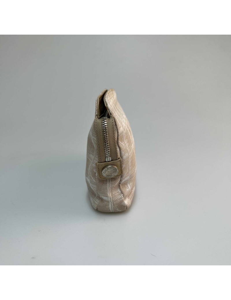 Pochette CHANEL toile 