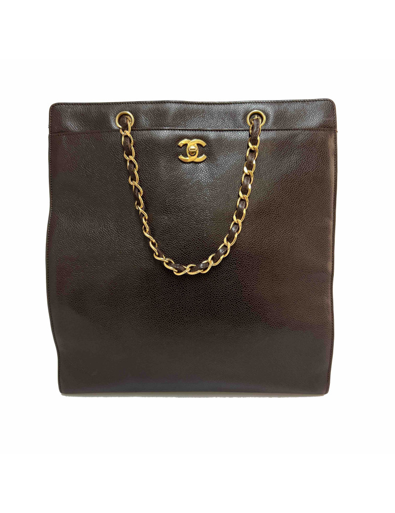 Cabas CHANEL marron Vintage