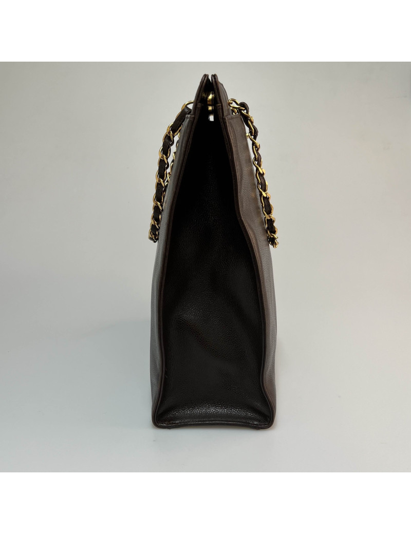 Cabas CHANEL marron Vintage