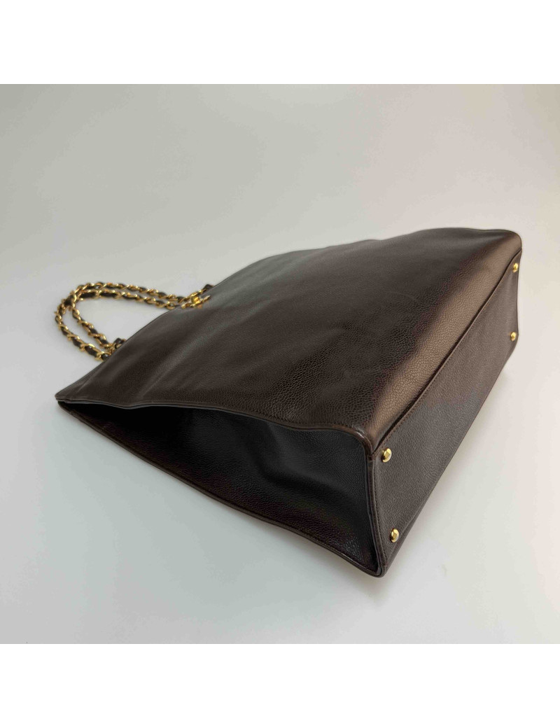 Cabas CHANEL marron Vintage