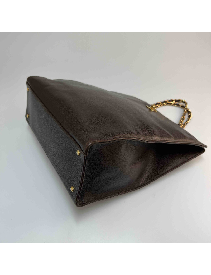 Cabas CHANEL marron Vintage