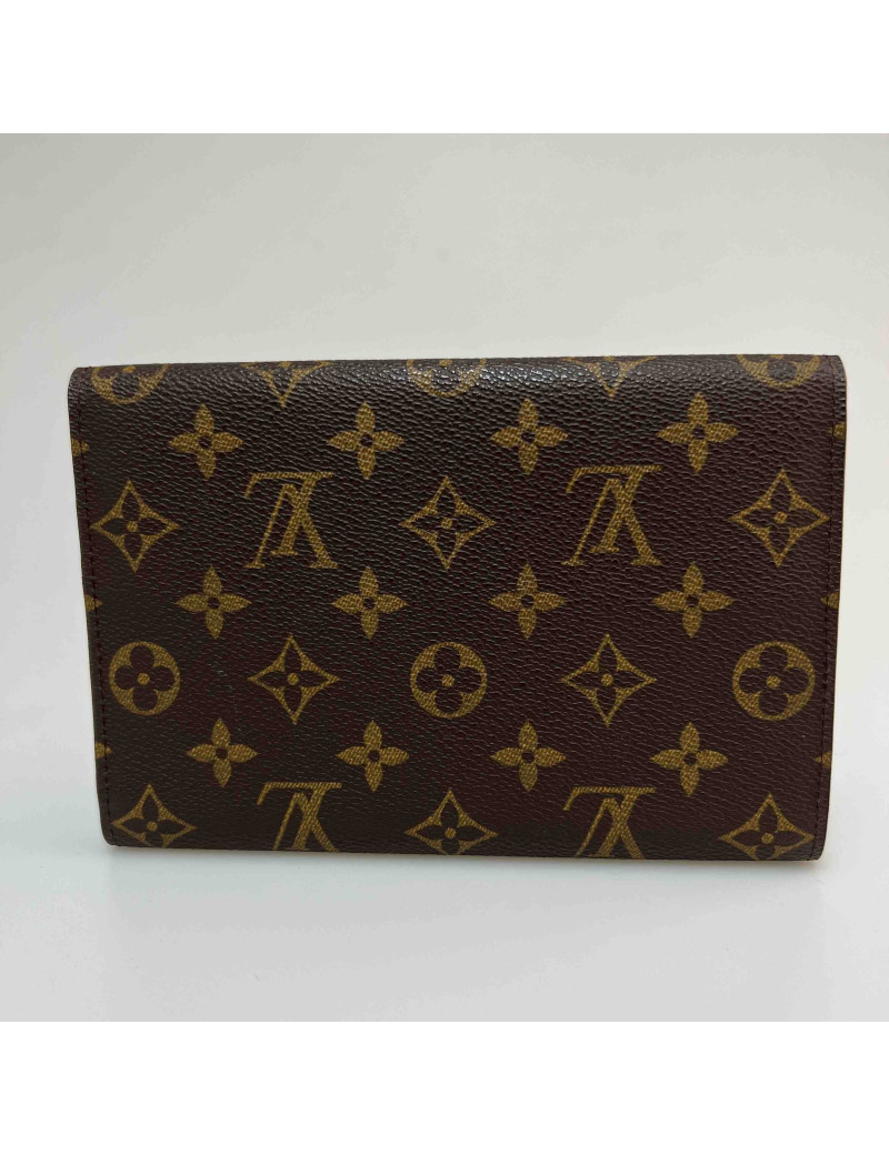 Porte-cartes LOUIS VUITTON GM toile Monogram