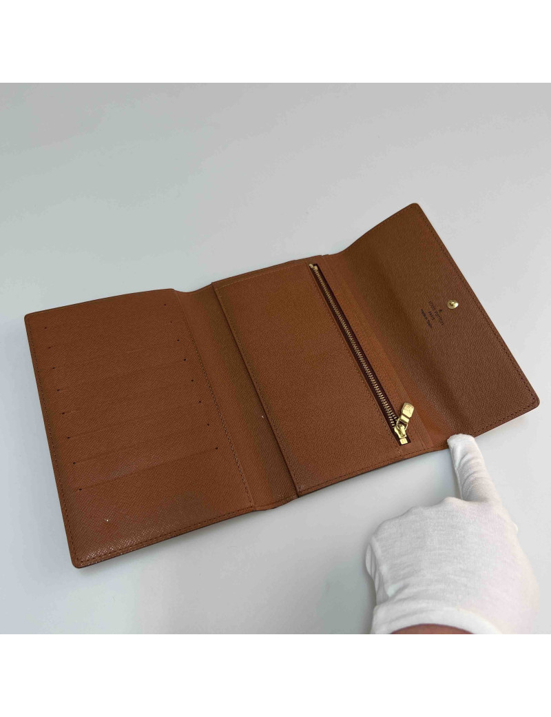 Porte-cartes LOUIS VUITTON GM toile Monogram