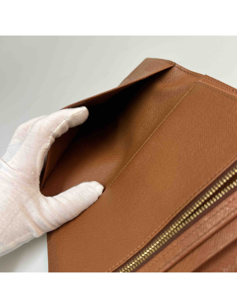 Porte-cartes LOUIS VUITTON GM toile Monogram