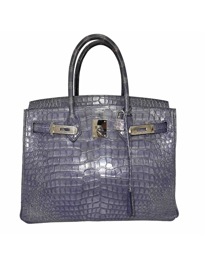 Birkin 30 HERMES crocodile porosus brighton