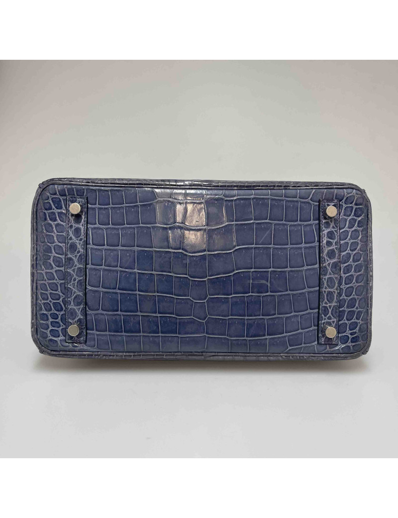 Birkin 30 HERMES crocodile porosus brighton
