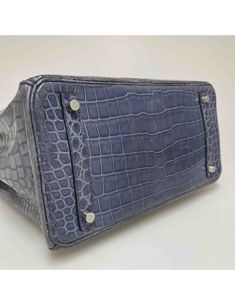Birkin 30 HERMES crocodile porosus brighton