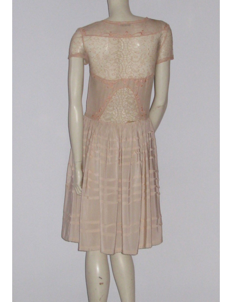 Robe BOTTEGA VENNETA rose T 40