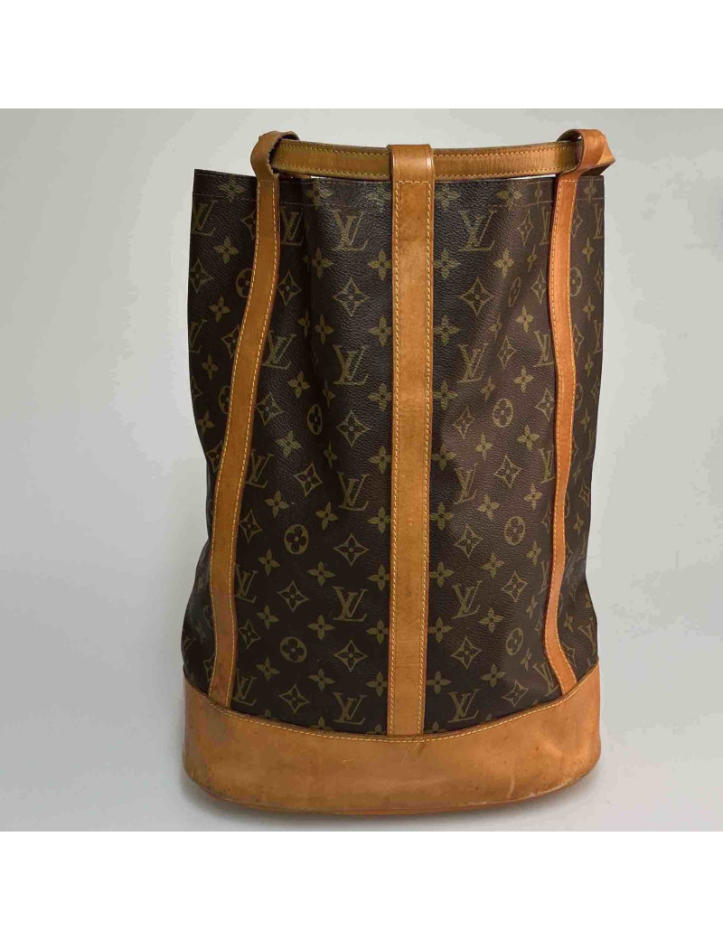 Sac de randonnée LOUIS VUITTON toile Monogram