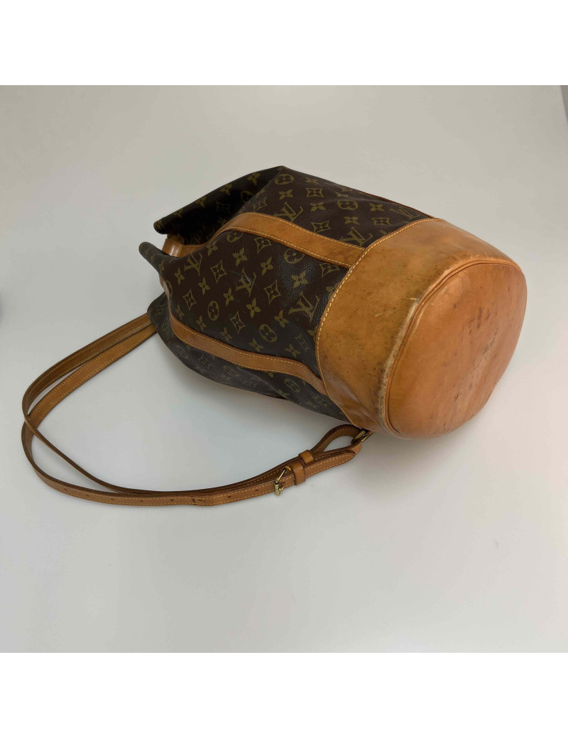 Sac à dos vintage LOUIS VUITTON toile Monogram